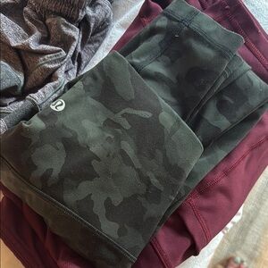 Lululemon Athletica Camo Leggings